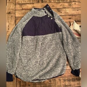 White and Blue sweater